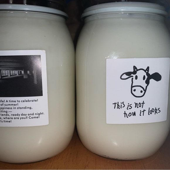 Soy candles !!!! Clean lilac light scented and hand made, perfect for your home - Picture 2 of 10